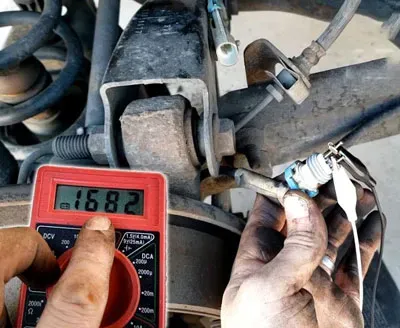 چکاپ سنسور ترمز ABS