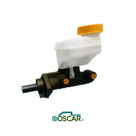 پمپ ترمز پیکان (بامخزن) دومداره (طلائی) (تکلان)