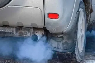 دود آبی اگزوز