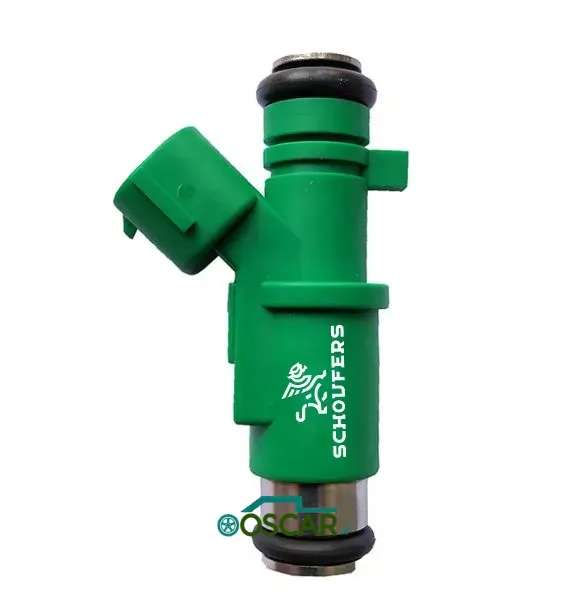 سوزن انژکتور 206تیپ5 (3سوراخ) بیضی سبز شوفرز